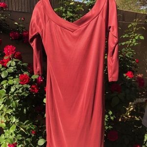 Off the shoulder bodycon dress!